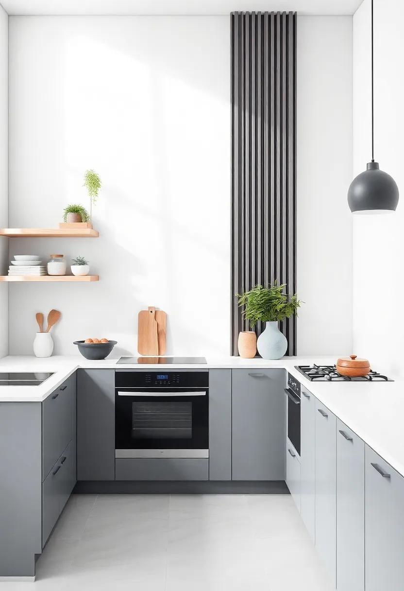 Embracing Minimalism: Clean Lines and Clutter-Free Cooking Environments