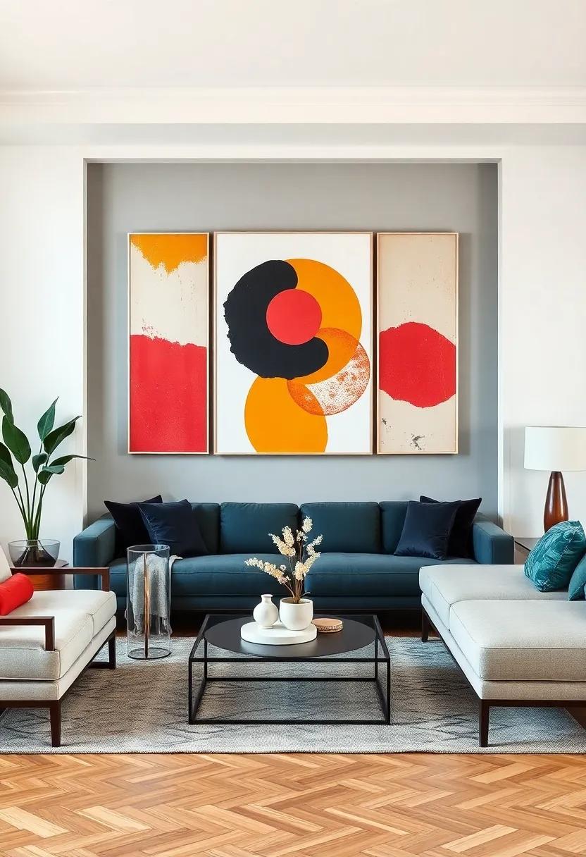 Creating ⁤harmony: Blending Bold Art with Subtle Decor Choices