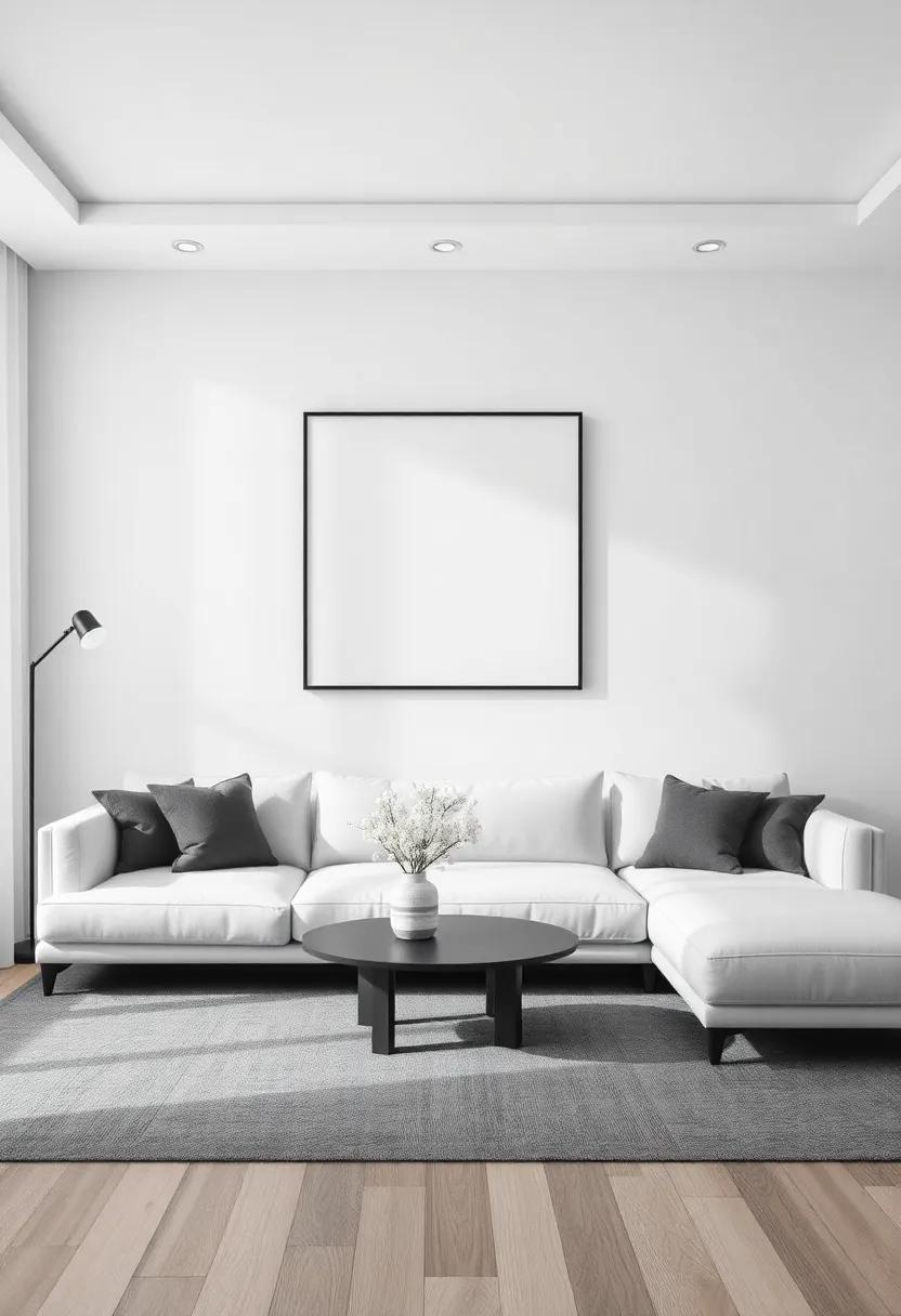 Monochrome Accent Walls: Transforming Spaces ‍with a Splash of ‍Color