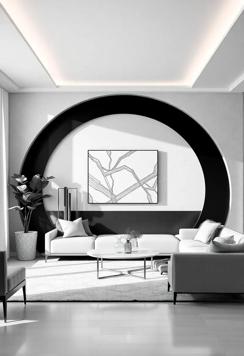 The Power of Contrast: Bold ⁢Choices ⁢for Monochrome Wall Decor That Captivate