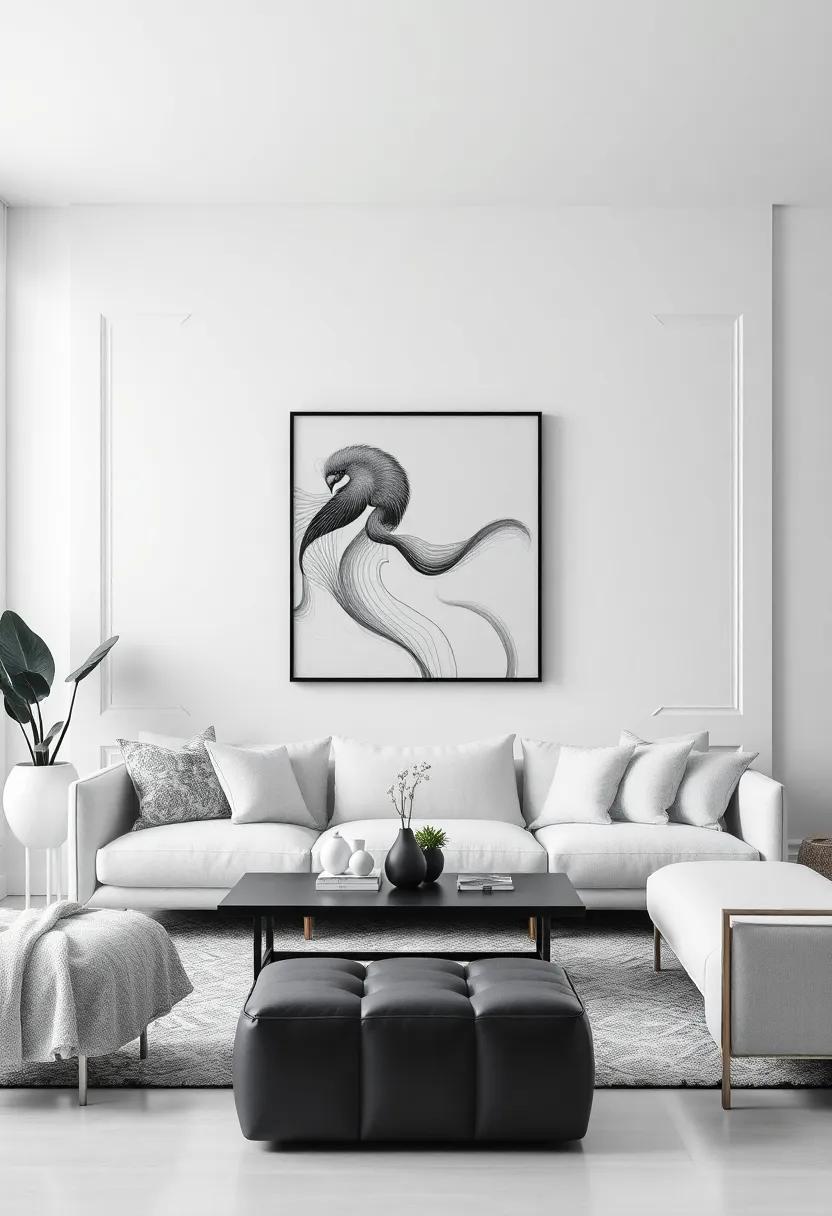 The Art of Arrangement: Strategizing ⁢Layout​ for Impactful ⁢Monochrome Decor