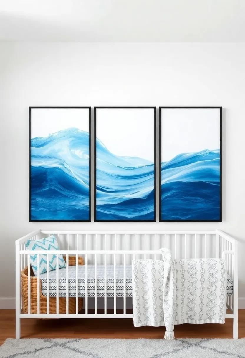 Personalizing your Nursery With Symbolic Ocean artwork