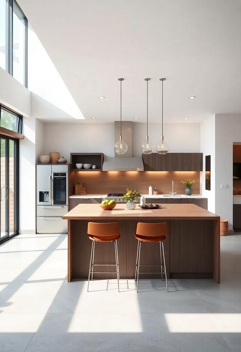 Combining Indoor and Outdoor Living‍ with ⁤Open Kitchen⁣ Designs