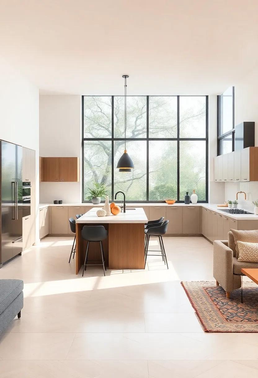 Creating‍ Seamless Transitions Between Living⁣ and Cooking Areas