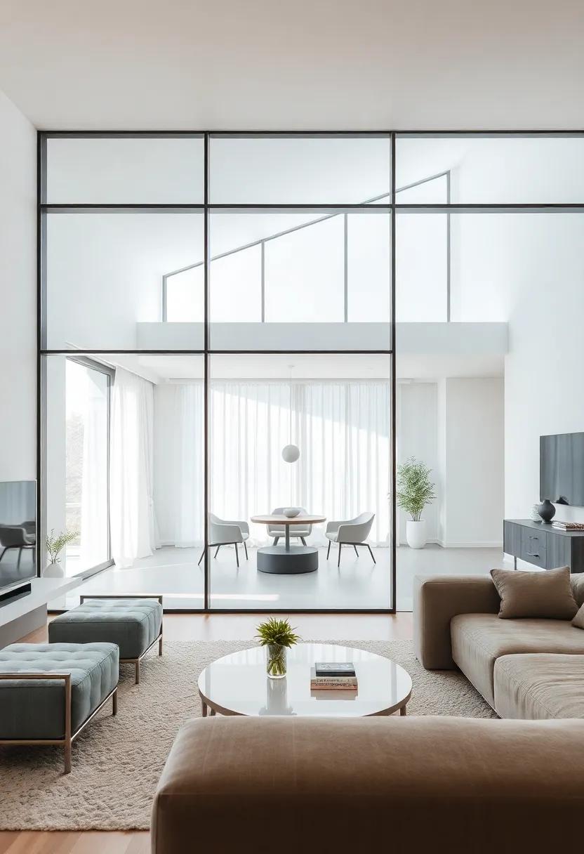 Glass and Transparency: Blurring ‍the Lines Between Open​ and Private Areas