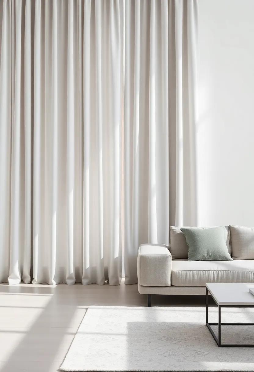 Curtains​ and Drapes: Soft Solutions⁤ for Flexible Open Concept⁢ Living