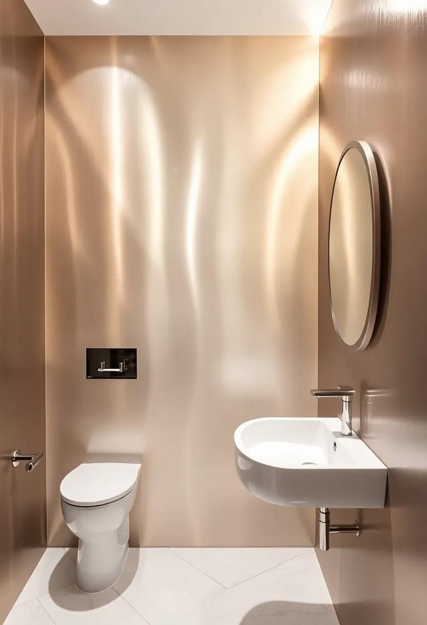 Layering Light: The Impact of Illuminated Metallic Walls