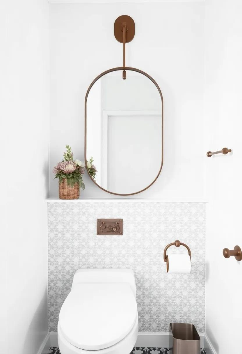 Exploring the⁤ Allure of Accent ⁢Walls ⁣in⁢ Your Powder Room Design