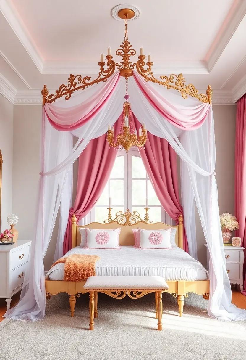 Magical Canopy Beds⁣ That Offer Dreams of Royal Adventure