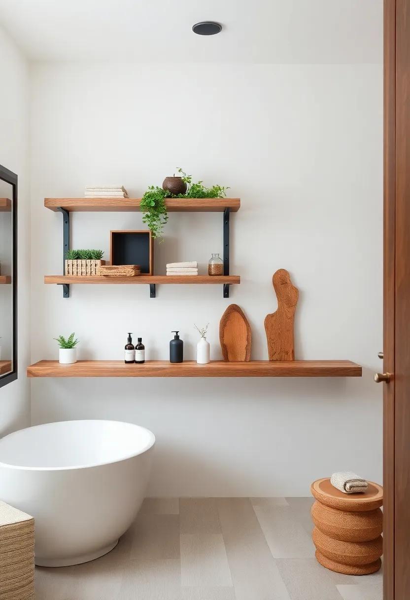 Creative Shelving solutions: Stylish‌ Ways to‍ Display Rustic Wood elements