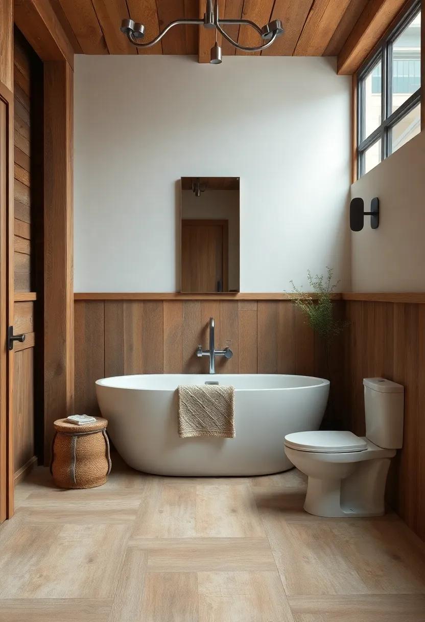 Embracing ​Earthy ⁤Tones to Create a Warm and⁤ Inviting Bathroom Atmosphere