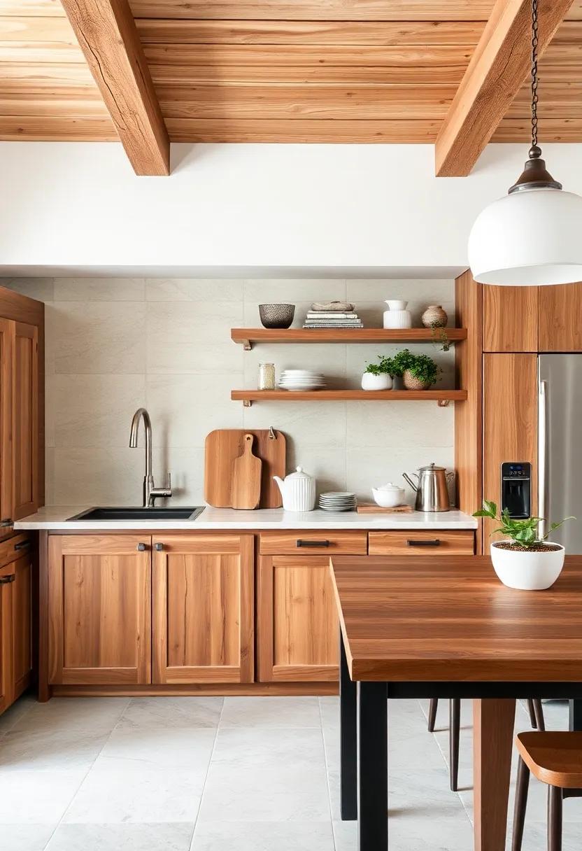 Authentic Textures: ⁢Blending Wood, Stone, and metal in Your Kitchen