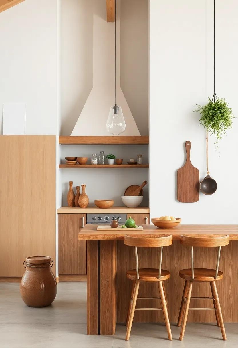 Embracing Natural Materials for a⁣ Cozy ⁢Rustic ⁤Kitchen Environment