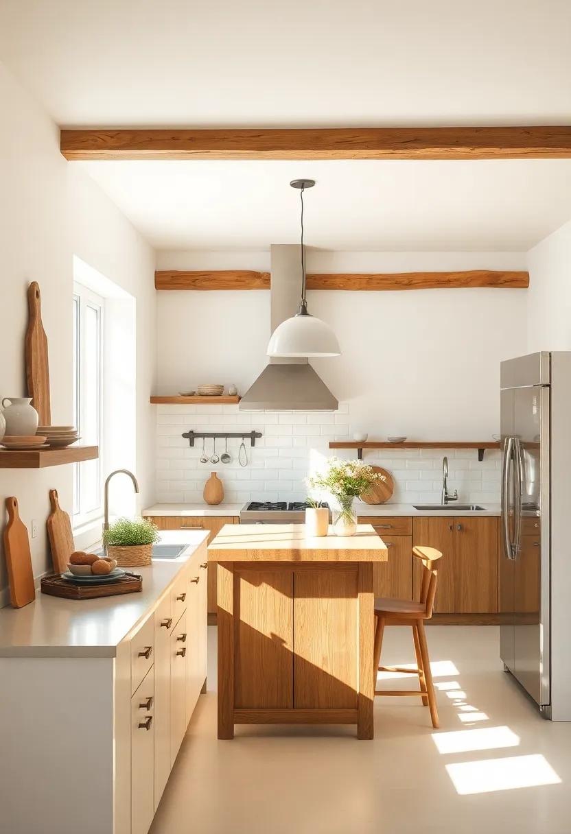 Natural⁣ Light: ​Maximizing Sunlight for ⁣a⁣ Bright Rustic Kitchen Ambiance