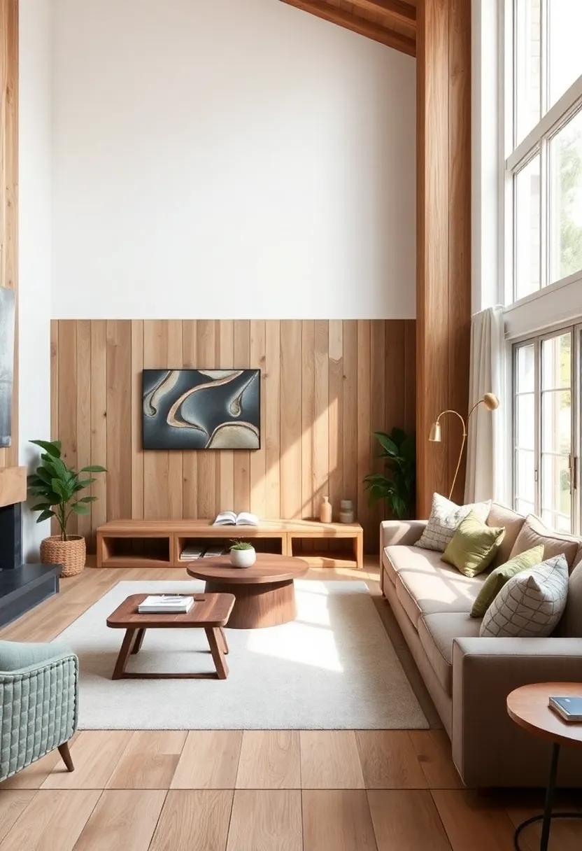 Creating a Cozy ⁣Atmosphere with Natural Wood Textures and ⁣Finishes