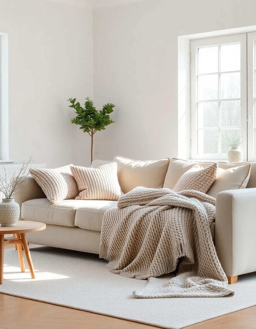 Textured Throw ‍blankets: The Heart​ of Comfort in‌ Scandinavian Homes