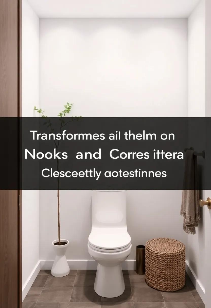 Transforming Nooks and ⁣Corners into Cleverly Designed Features