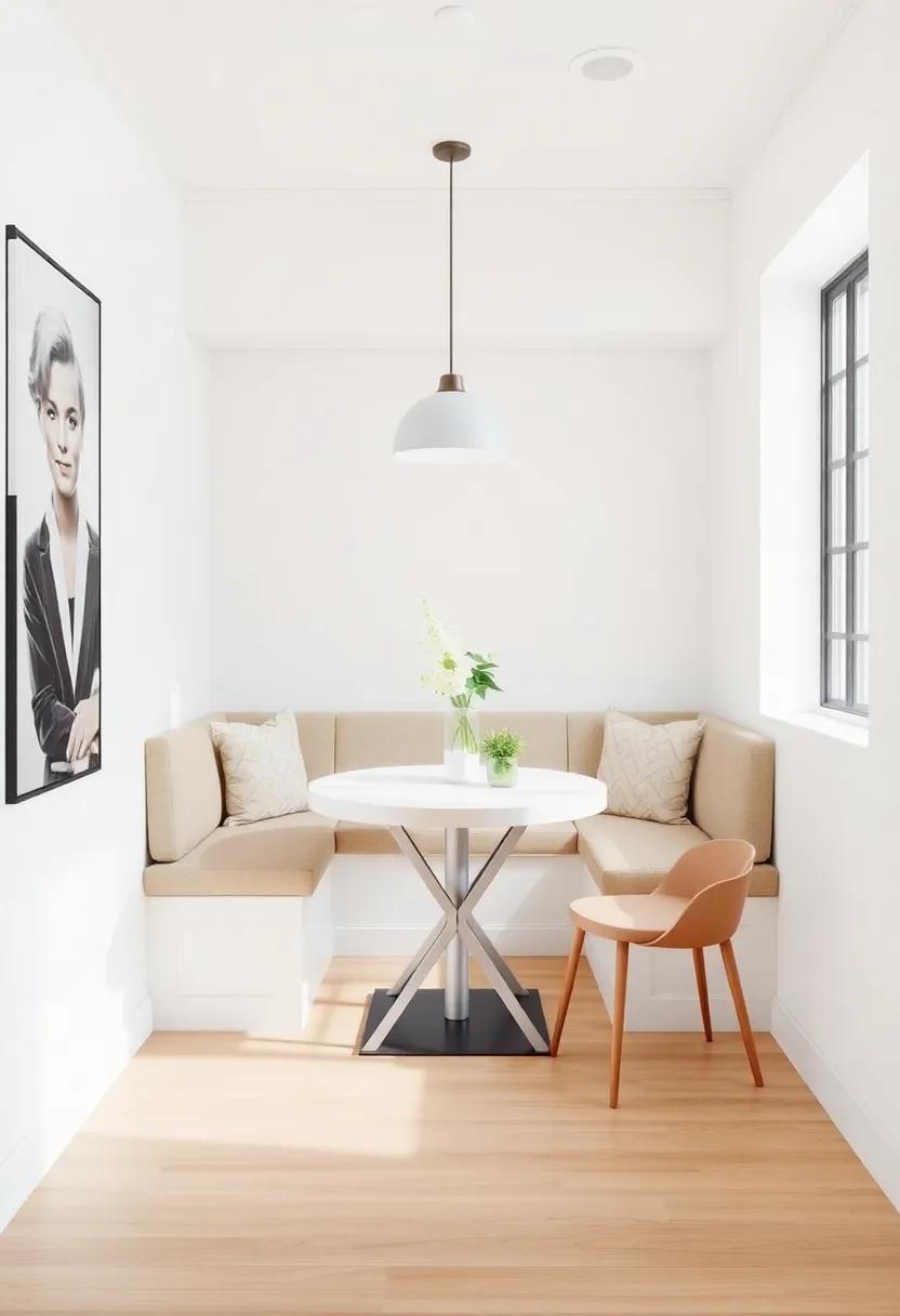 Creating ‍a Cozy Nook with⁣ Built-In ‍Seating for intimate dining Experiences