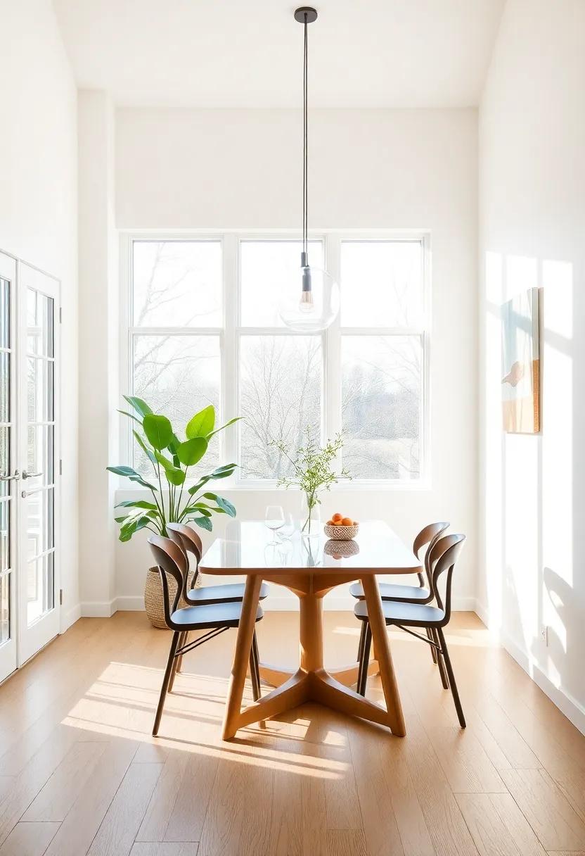 Harnessing Natural Light to Brighten Up Your Small dining Space