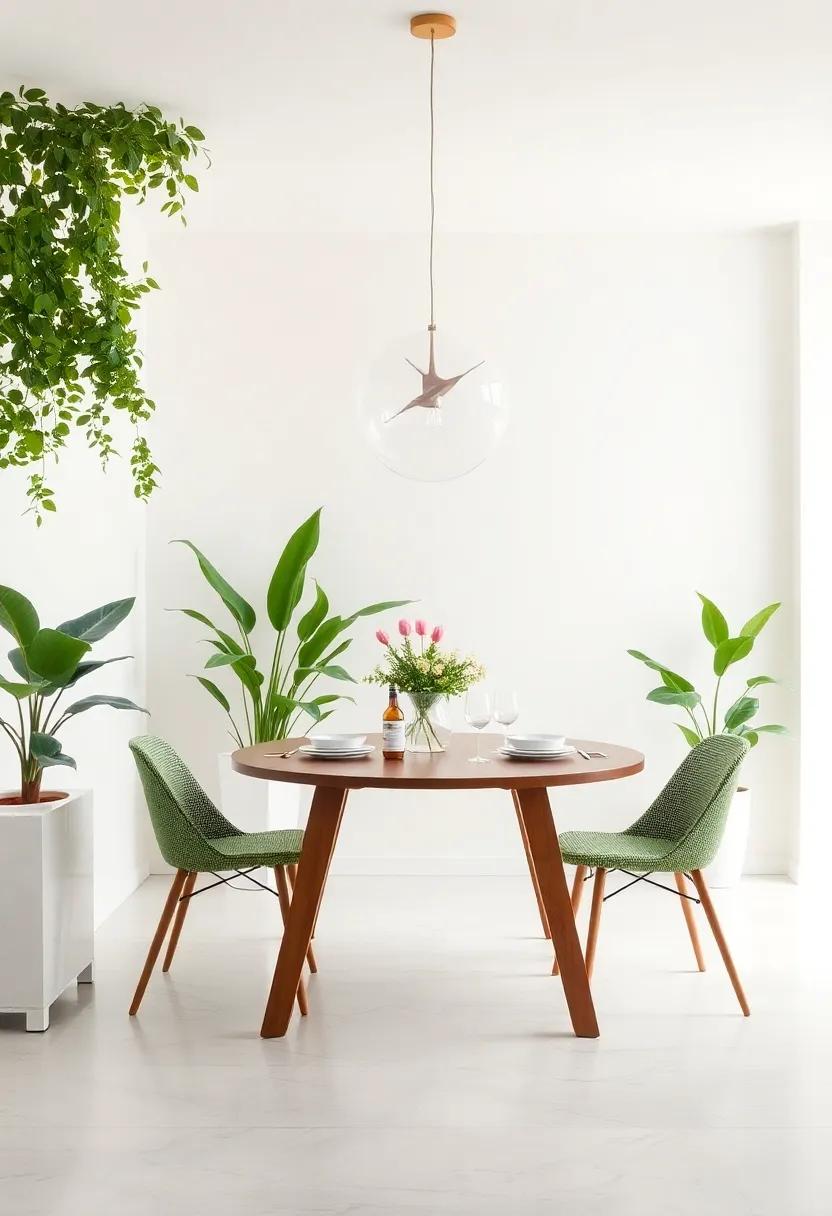 Integrating Greenery for ⁢a⁢ Fresh⁣ and‌ Inviting Dining ‍Environment