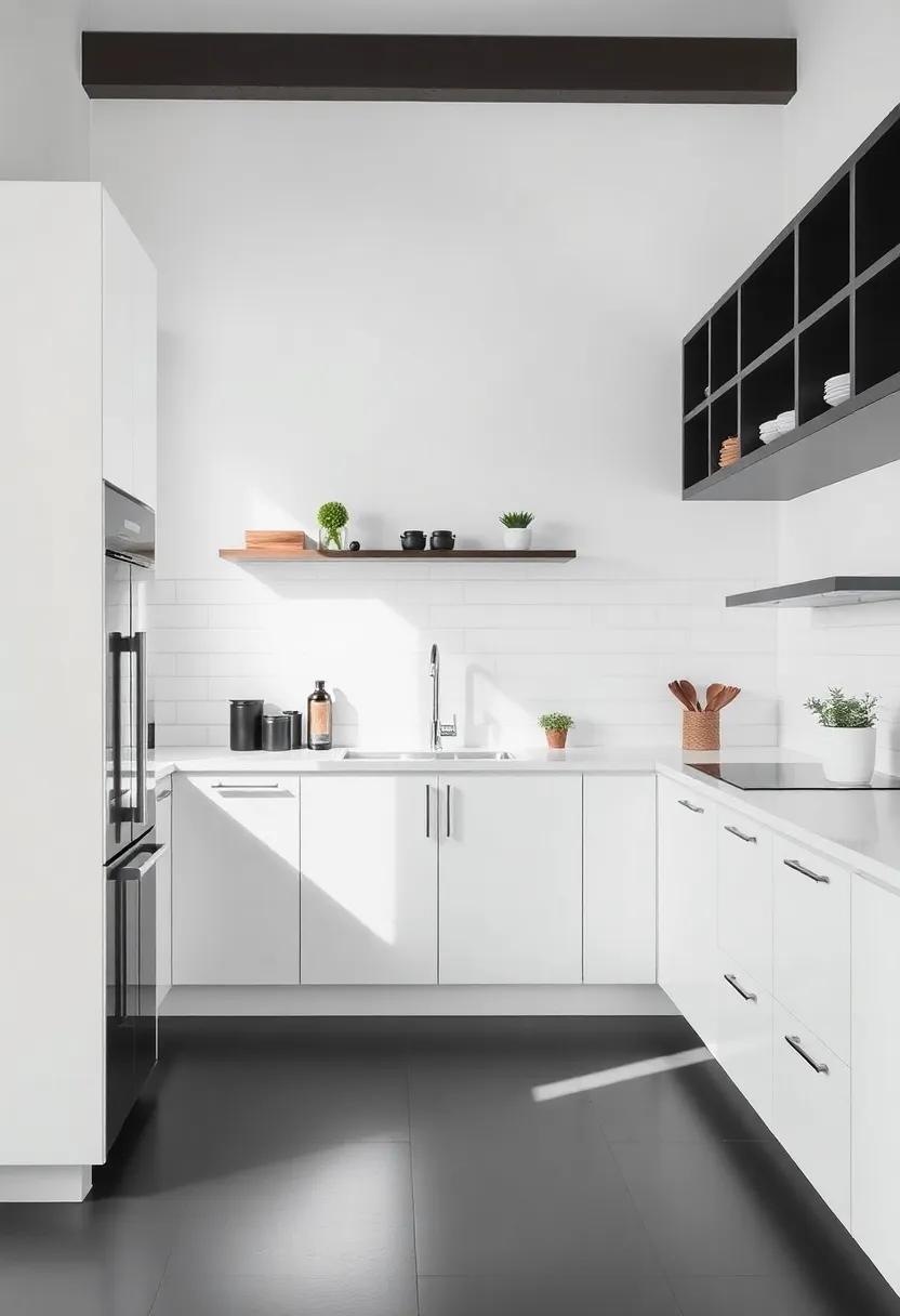 Monochromatic Schemes Elevating minimalist Aesthetics⁢ in Cozy Kitchens