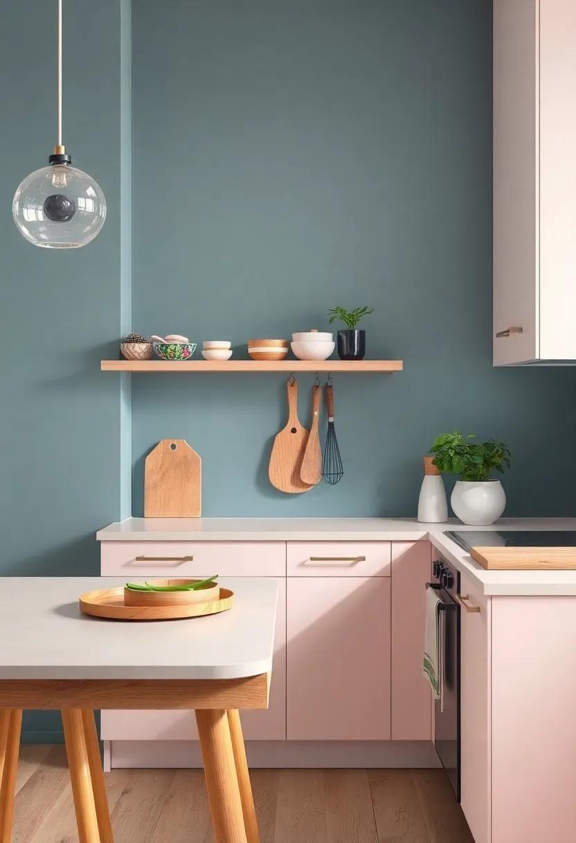 Nature-Inspired‍ Hues Infusing Life and Warmth into Small⁢ cooking Areas