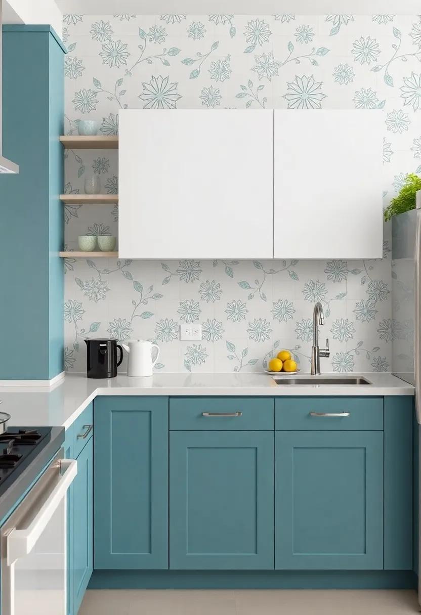 Whimsical Patterns for Cabinets That Add Character to Compact Interiors