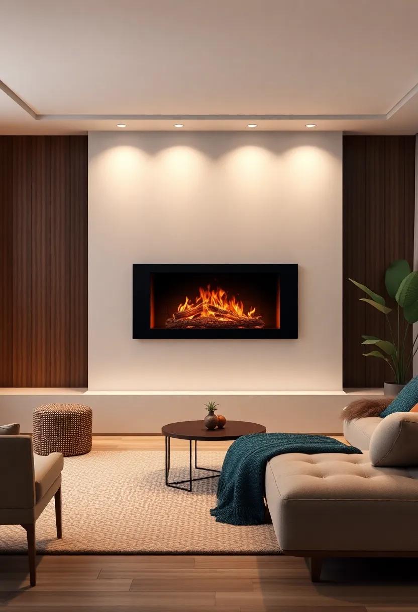 Transforming Your living Room Aesthetics with a Cozy ‌Fireplace