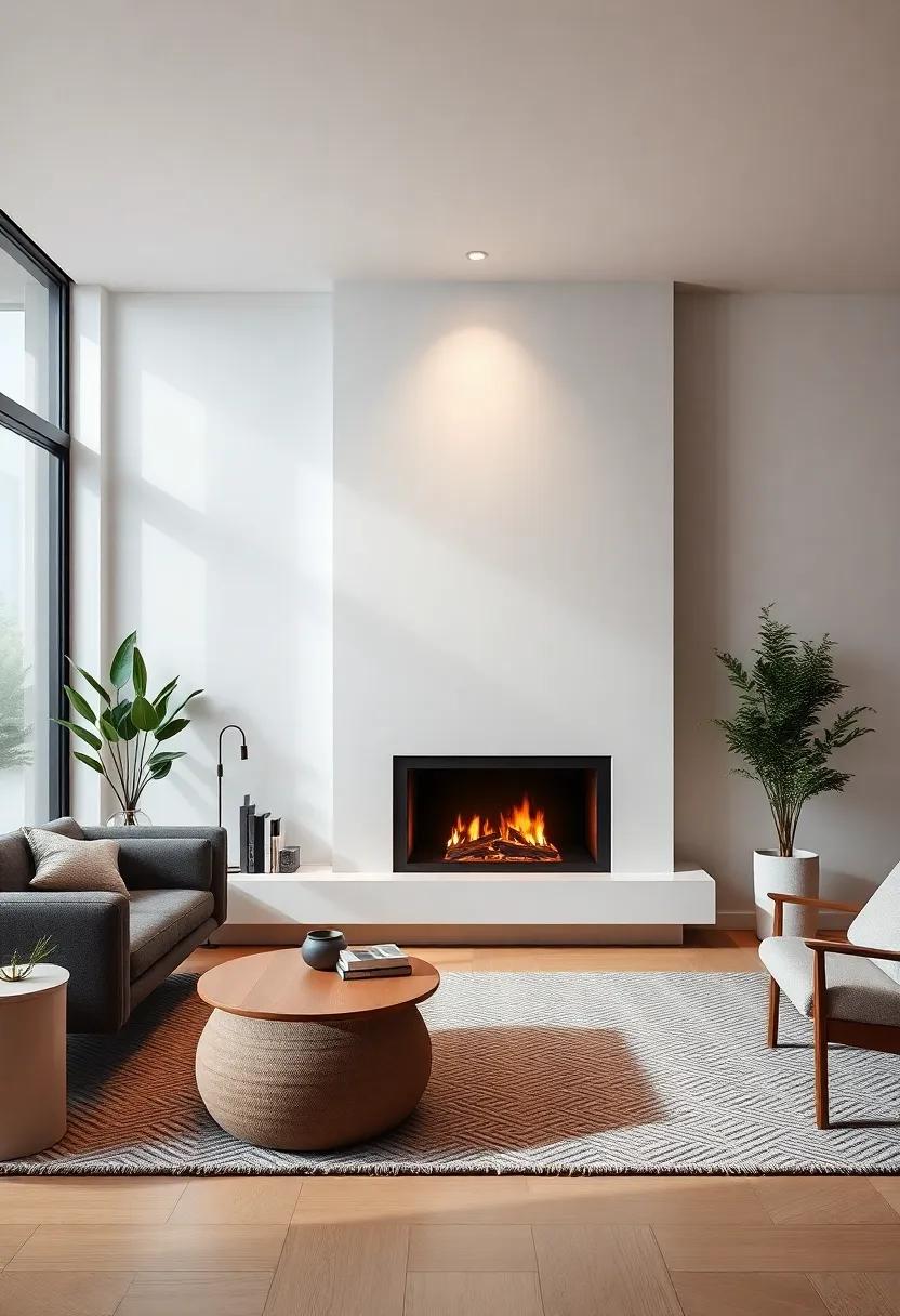 The⁤ Allure of Minimalism: Small⁢ Fireplaces that Make​ a⁣ Statement