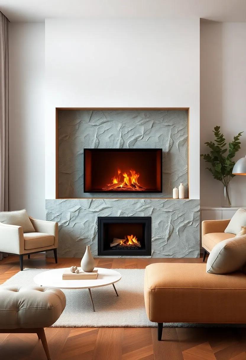 The Role ‌of ⁣Textures in Creating ⁣Warmth Around ​a⁤ Small Fireplace