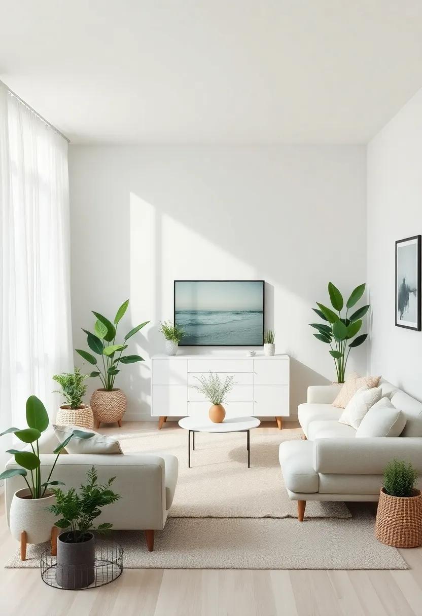 Bringing the Outdoors Inside with‌ Indoor Plants and Soft ⁢Green Hues