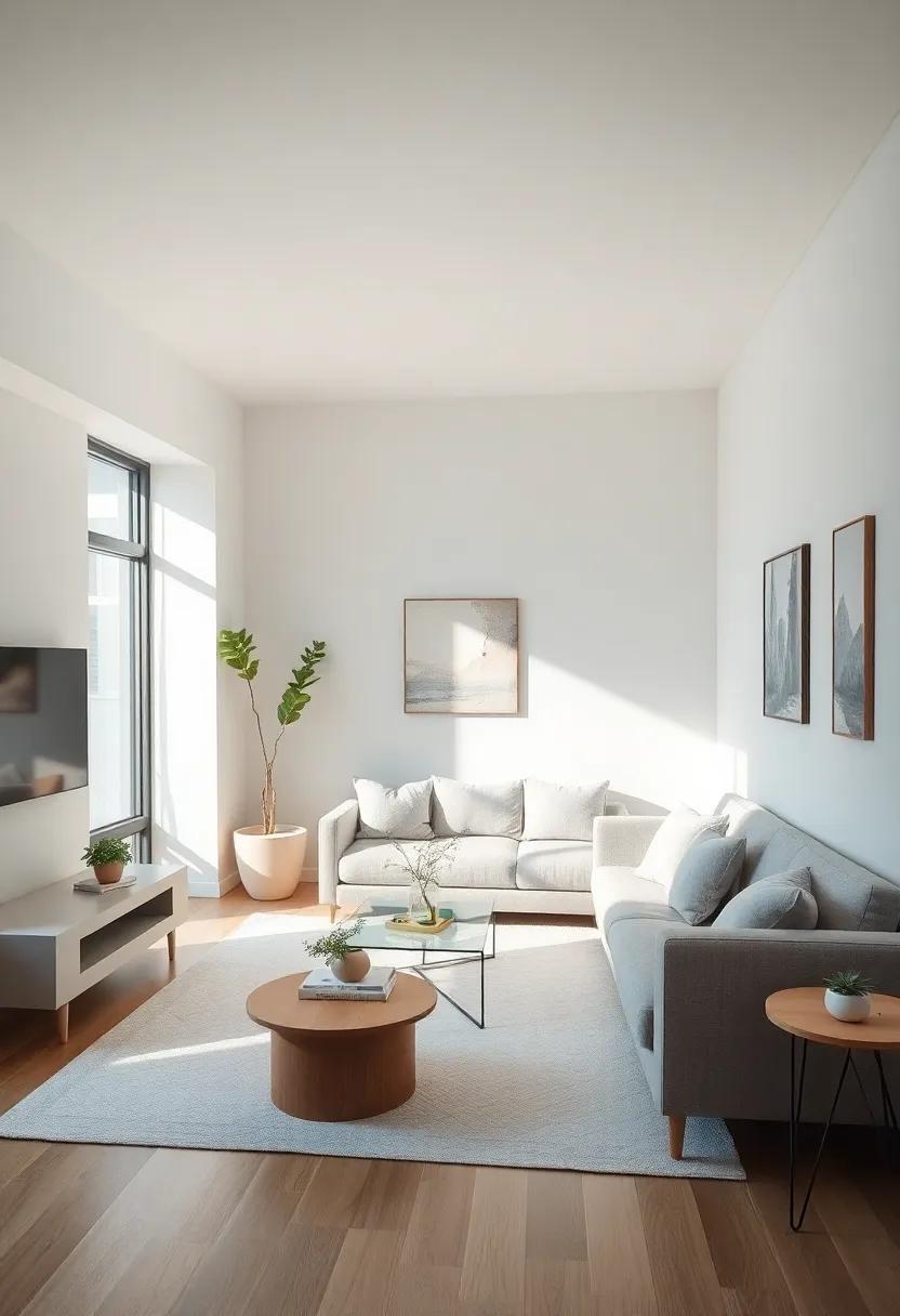 Creating an Inviting Atmosphere with‍ soft Natural light ⁣in a Small living Room