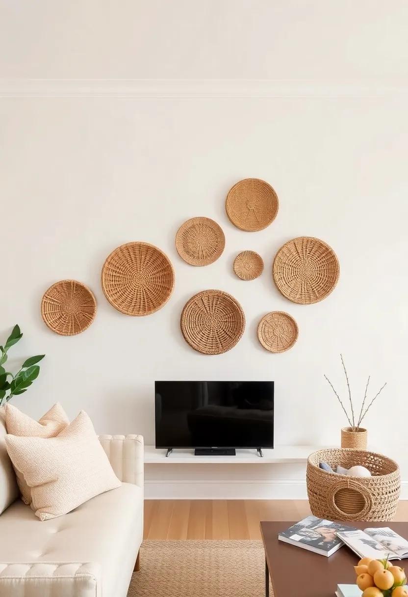 Creating a Focal Point with Statement Baskets