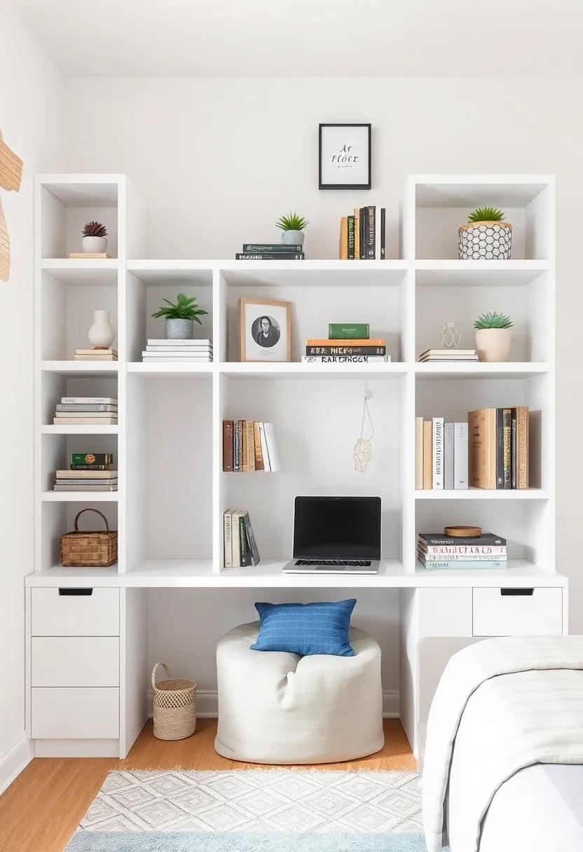 Maximizing‌ Vertical Space With Clever Shelf Arrangements in Small Teen Rooms