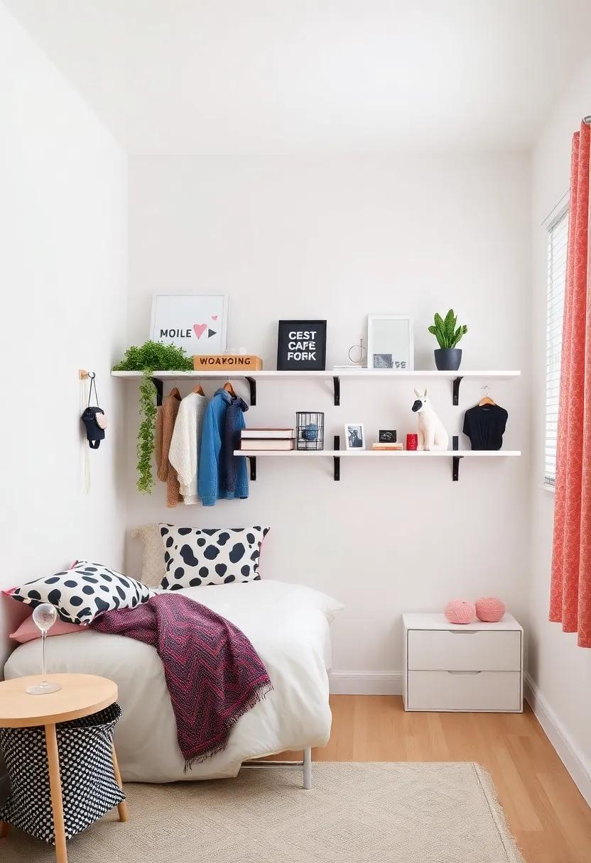 Incorporating Wall-Mounted Storage to ​Keep Your Room Tidy