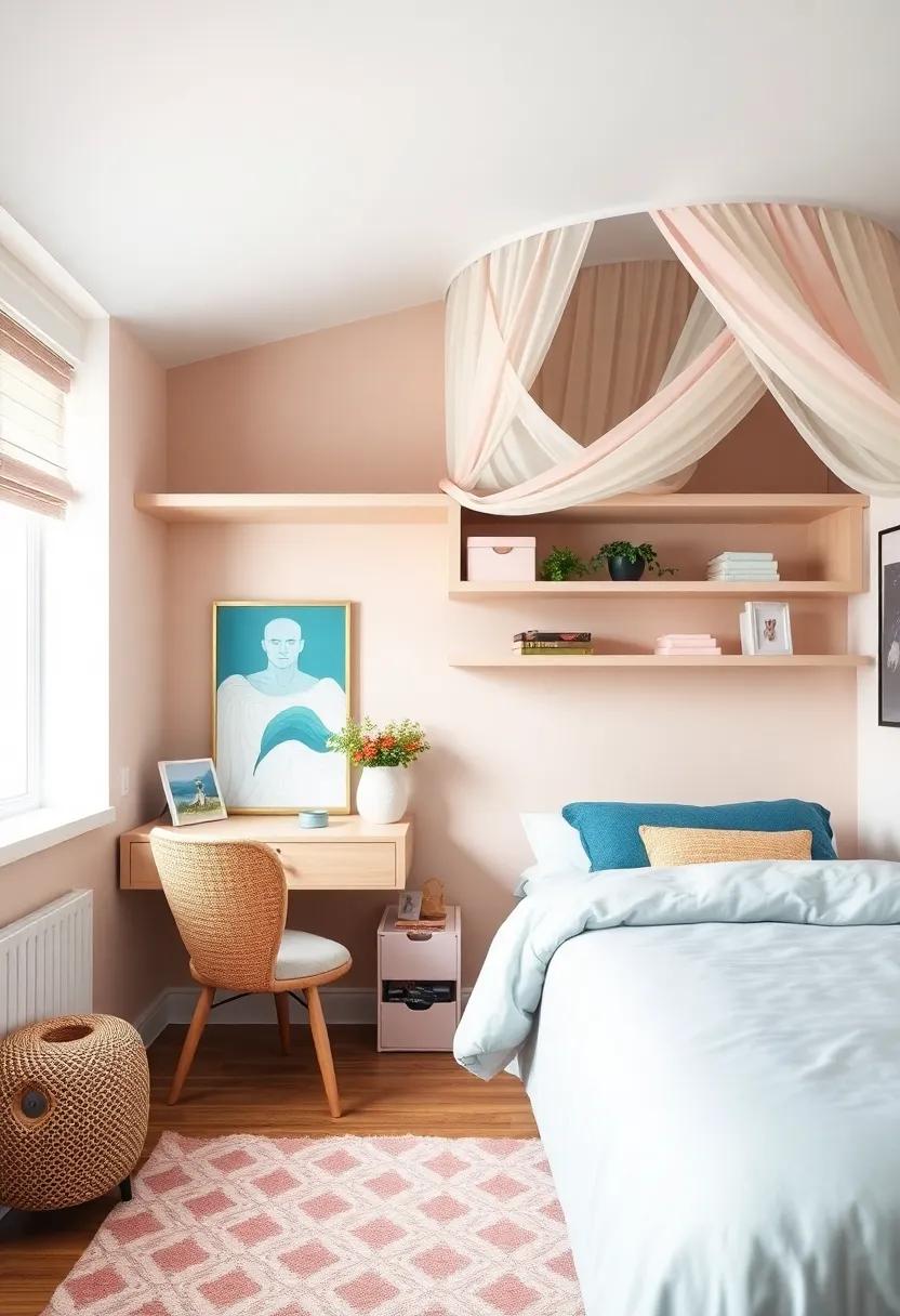 Creating a Dreamy Canopy Overhead for Cozy bedroom Alcoves