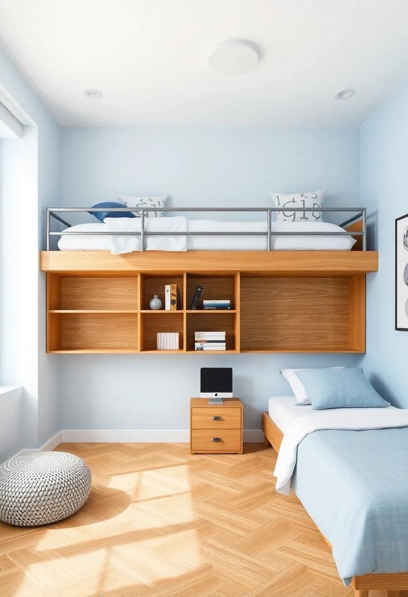 integrating Loft beds to Maximize‍ Floor Space ⁢for⁤ Activities