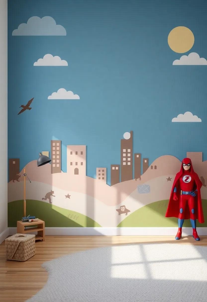 Transforming Walls into Storybook ‌Landscapes⁢ Filled with ​Heroes and Adventures