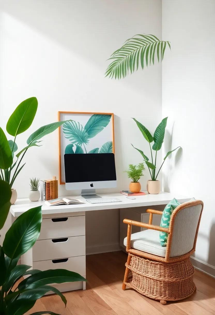 Incorporating Art and Decor‌ That ⁣Evokes​ a Tropical Vibe