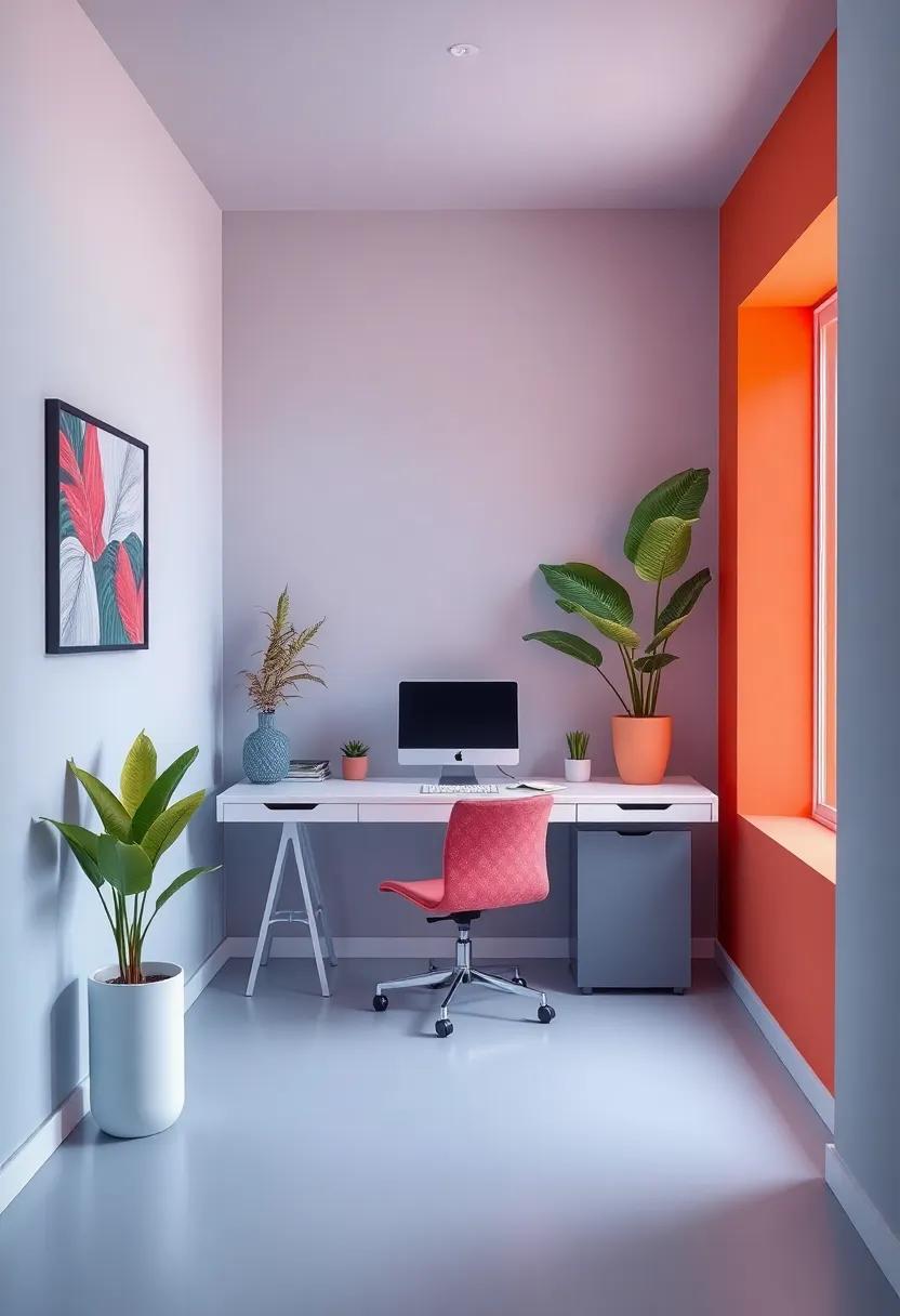 Incorporating Vibrant Colors to Infuse ⁣Energy Into ⁤Your ‌Home⁢ Office