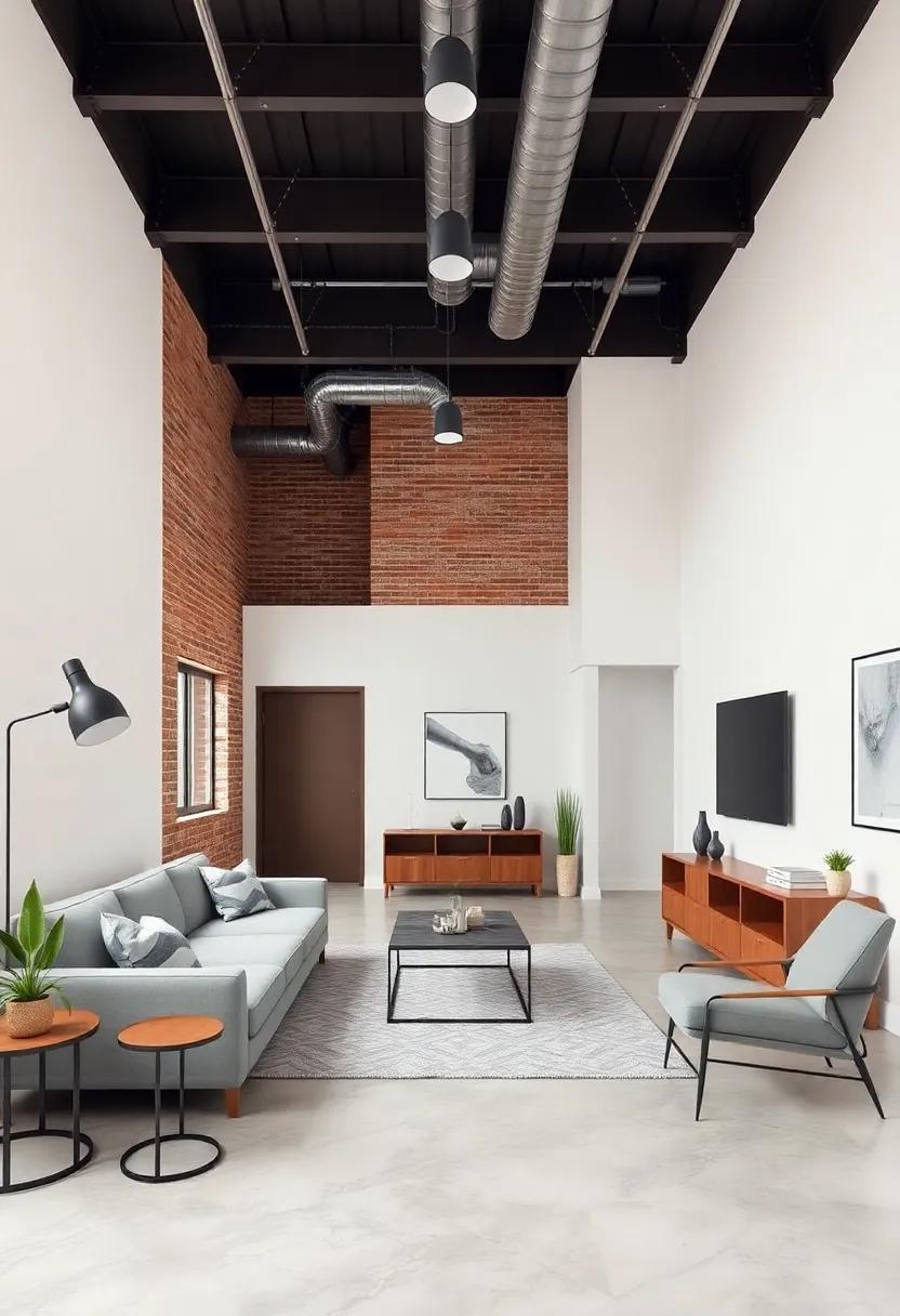 utilizing Open Floor Plans for a ⁤Spacious urban Industrial‌ Feel