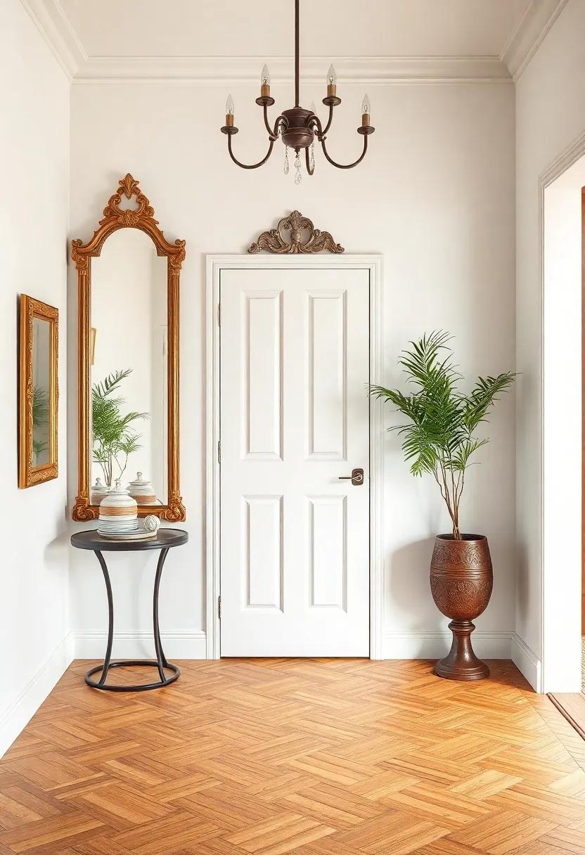 Embracing the Allure of Antique Mirrors in Your Foyer