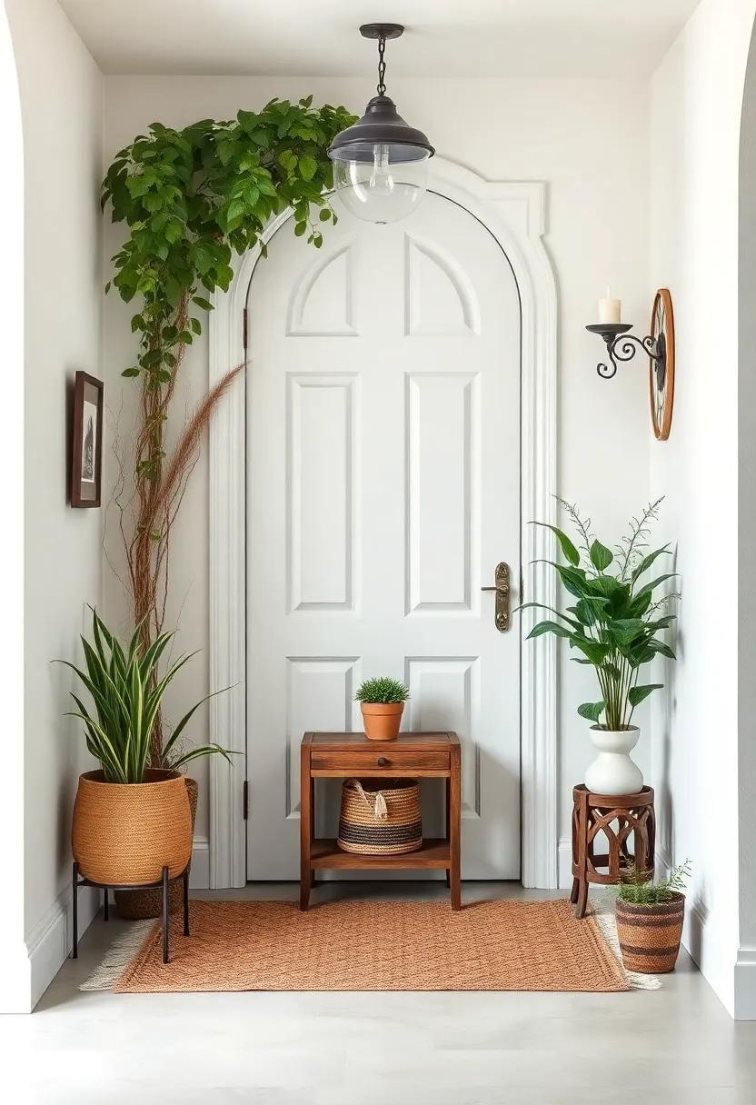 Garden-Style Entryways: Bringing Nature ​into ‍Vintage Decor