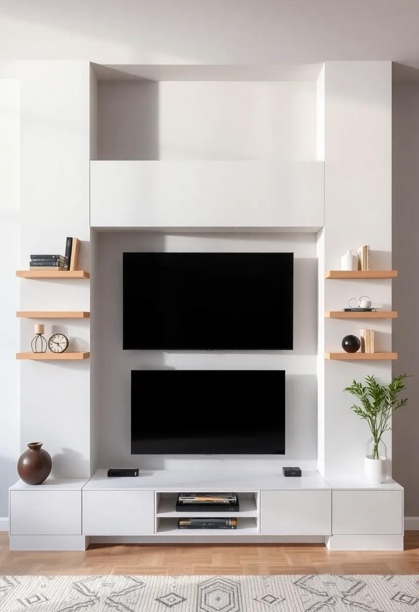 Creating Zones: Using Built-In Shelves to Define ​Space Around Your TV