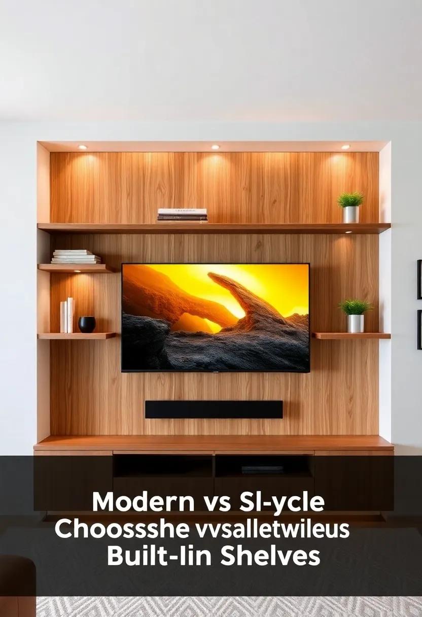 Modern vs. Classic: Choosing a Design Style for Your Built-In Shelves