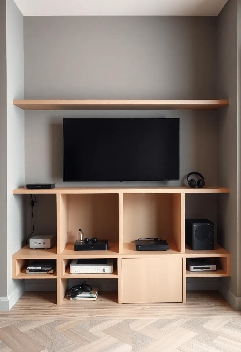 Smart Storage Solutions: Hiding Wires and Devices Within Built-In Shelves