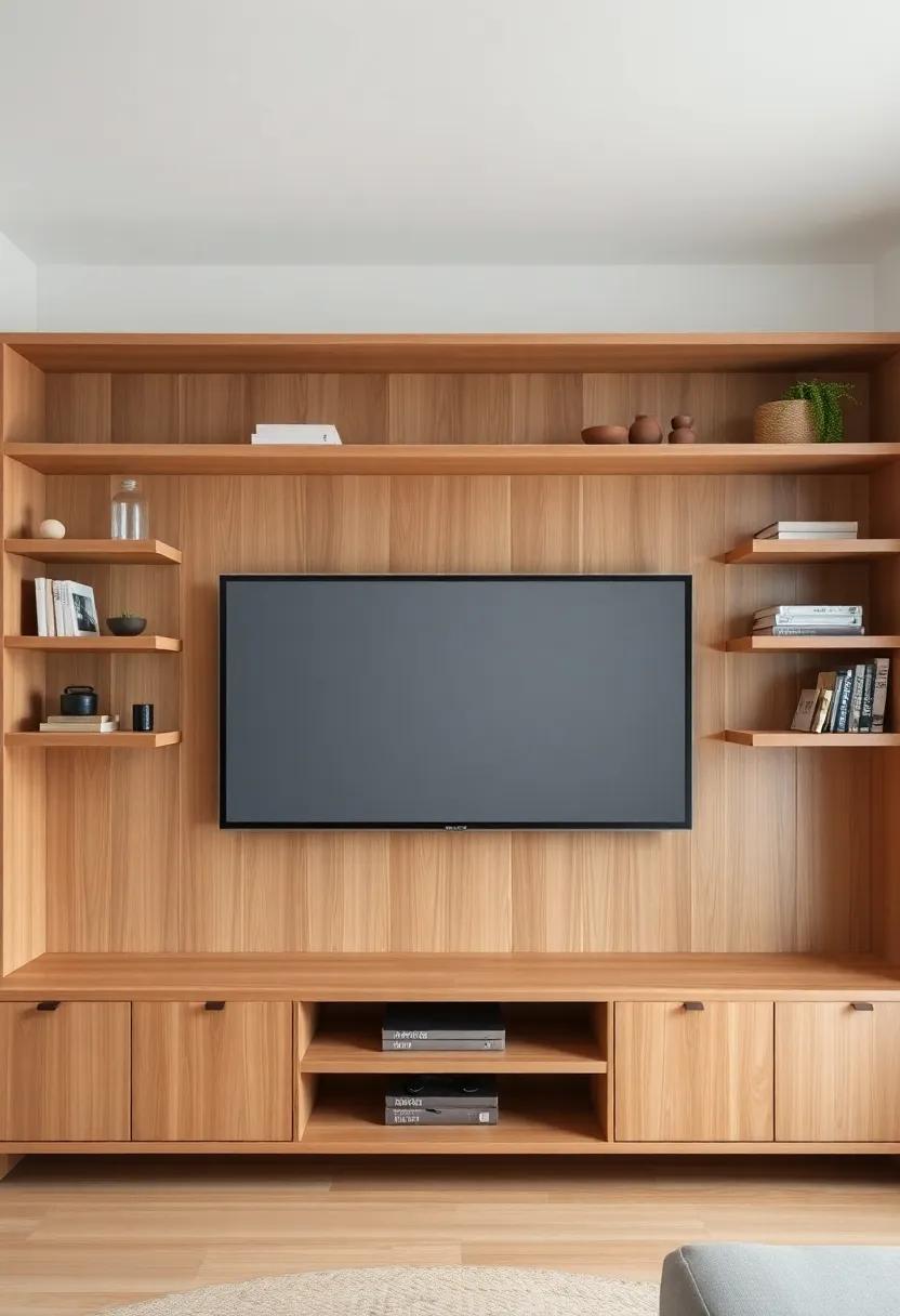 Visual Depth: Using ⁢Shelving to Create Layers Around Your Television