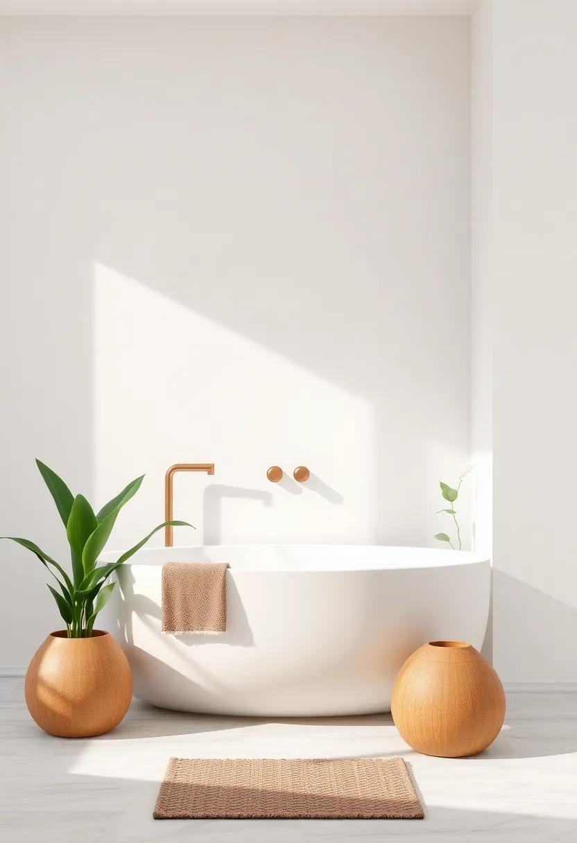 Organic Elements: Adding‌ Plants and Greenery⁤ to enhance Your‌ Bathroom⁤ Oasis