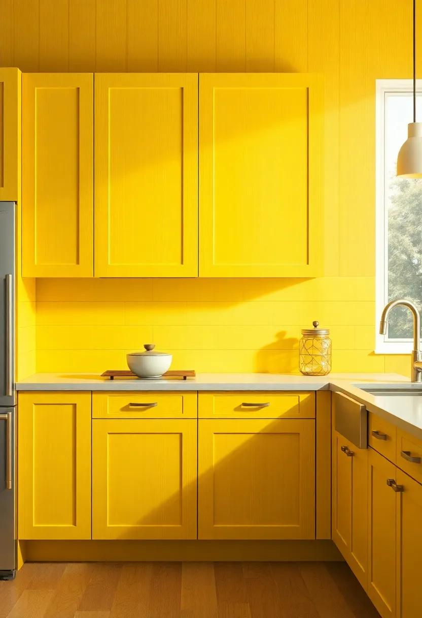 Choosing the right shade of yellow for Your‌ Cabinets