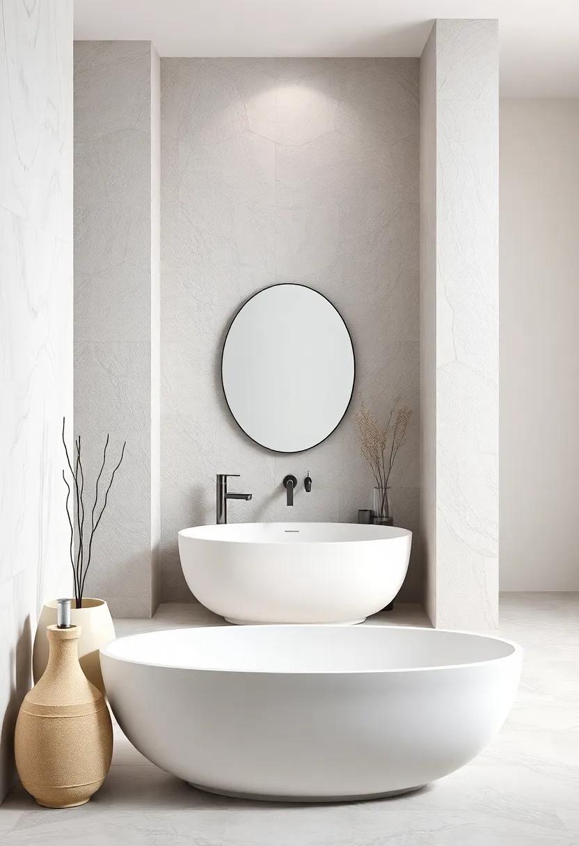 Choosing the ⁢Right color Palette​ to⁤ Complement Textured bathroom​ Walls